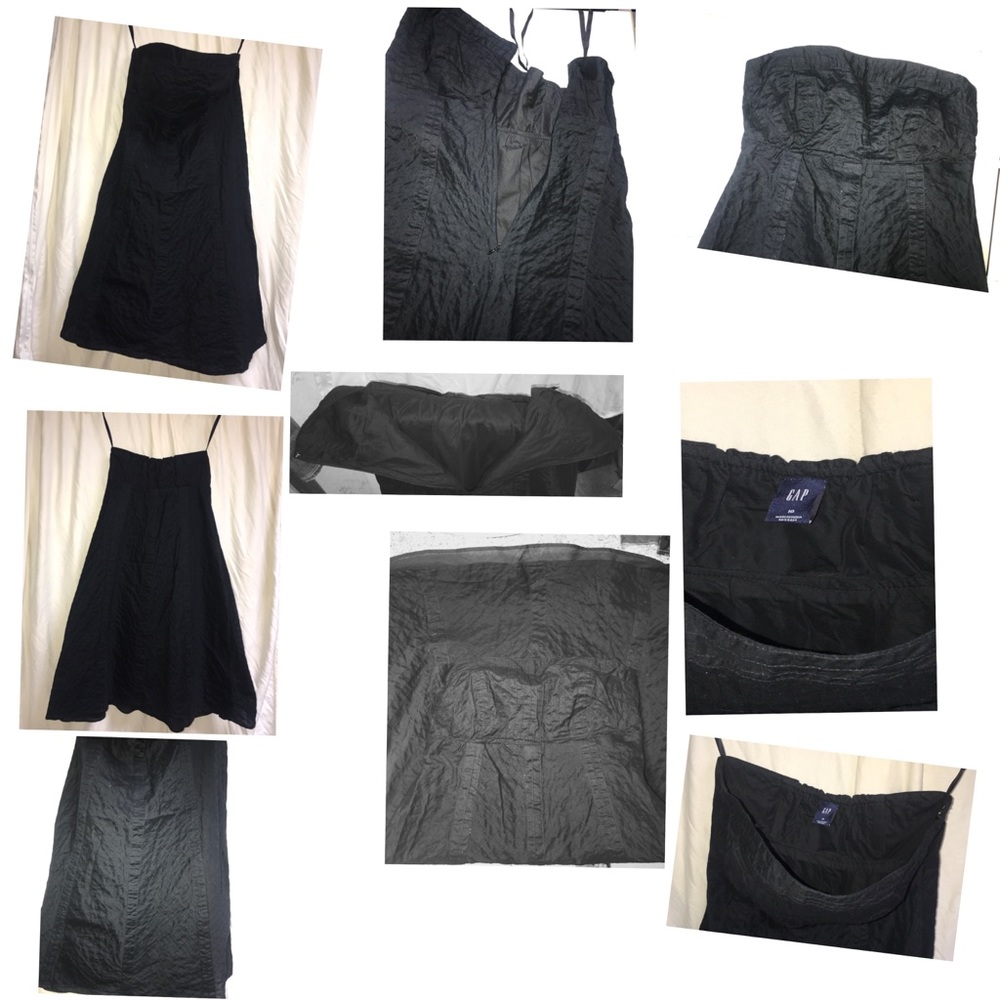 GAP BLACK PARTY DRESS SZ 10